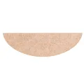 Tapis d'escalier auto-adhésif Poinçon aiguilleté 15 pcs Marron