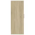 Armoire à chaussures Chêne Sonoma 32x35x92 cm Aggloméré