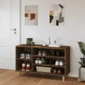 Armoire à chaussures Chêne marron 102x36x60cm Bois d'ingénierie