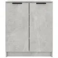 Armoire à chaussures Gris béton 59x35x70 cm Bois d'ingénierie