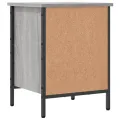 Armoire à chaussures sonoma gris 38x35x50 cm bois d'ingénierie