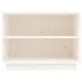Armoire à chaussures Blanc 60x34x45 cm Bois de pin massif