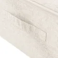 Boîte de rangement Tissu 70x40x18 cm Crème