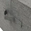 Boîtes de rangement 2 pcs Tissu 50x30x25 cm Anthracite