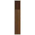 Armoire de tête de lit Chêne marron 140x18,5x104,5 cm