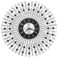 Horloge murale Métal 43 cm Noir