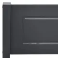 Cadre de lit Bois de pin massif Gris 200x200 cm
