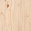 Cadre de lit avec tête de lit 140x200 cm bois massif