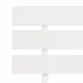 Cadre de lit Blanc Bois de pin massif 140 x 200 cm