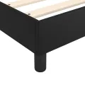 cadre de lit Noir 80x200 cm Similicuir
