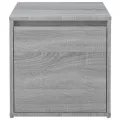 Tiroir boîte Sonoma gris 40,5x40x40 cm Bois d'ingénierie