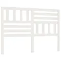 Tête de lit Blanc 141x4x100 cm Bois massif de pin