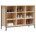 Armoire à chaussures chêne sonoma 100x35x70cm bois d'ingénierie
