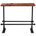 Mobilier de bar 5 pcs Bois de récupération massif Multicolore
