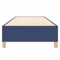 cadre de lit Bleu 80x200 cm Tissu