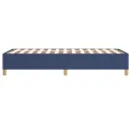 cadre de lit Bleu 80x200 cm Tissu