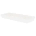Cadre de lit Blanc Bois massif 75x190 cm Petit simple
