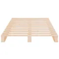 Lit de palette 90x200 cm bois de pin massif