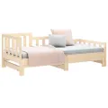 Lit coulissant 2x(90x190) cm Bois de pin massif
