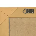 Miroir mural style baroque 60x40 cm Doré