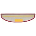 Tapis d'escalier 15 pcs Rouge bordeaux 56 x 17 x 3 cm