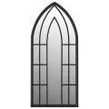 Miroir Noir 70x30 cm Fer pour utilisation à l'intérieur