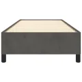 Cadre de lit Gris foncé 80x200 cm Velours