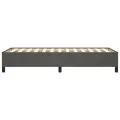 Cadre de lit Gris foncé 80x200 cm Velours