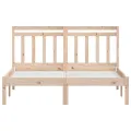 Cadre de lit Bois massif 120x190 cm Petit Double
