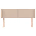 Tête de lit avec oreilles Cappuccino 147x16x78/88 cm Similicuir