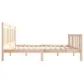 Cadre de lit Bois massif 120x190 cm Petit Double
