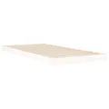 Cadre de lit Blanc 90x200 cm Bois de pin massif