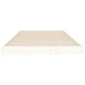 Cadre de lit Blanc 90x200 cm Bois de pin massif