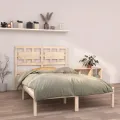 Cadre de lit Bois massif 120x200 cm