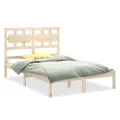Cadre de lit Bois massif 120x200 cm