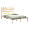 Cadre de lit Bois massif 120x200 cm