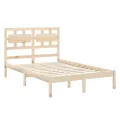 Cadre de lit Bois massif 120x200 cm