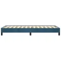 Cadre de lit Bleu foncé 90x200 cm Velours