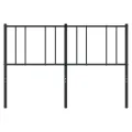 Tête de lit métal noir 140 cm