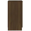 Meuble à chaussures Chêne marron 30x35x70 cm Bois d'ingénierie