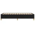 Cadre de lit Noir 80x200 cm Tissu