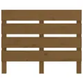 Tête de lit Marron miel 100x3x80 cm Bois massif de pin