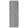 Commode Sonoma gris 60x36x103 cm Bois d'ingénierie