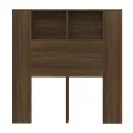 Armoire de tête de lit Chêne marron 100x18,5x104,5 cm