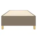 cadre de lit Taupe 90x200 cm Tissu