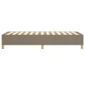 cadre de lit Taupe 90x200 cm Tissu