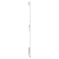 Tête de lit murale Blanc 166x3x90 cm Bois massif de pin