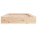 Cadre de lit 120x190 cm Petit double Bois massif