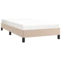 Cadre de lit Cappuccino 90x200 cm Similicuir