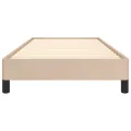 Cadre de lit Cappuccino 90x200 cm Similicuir